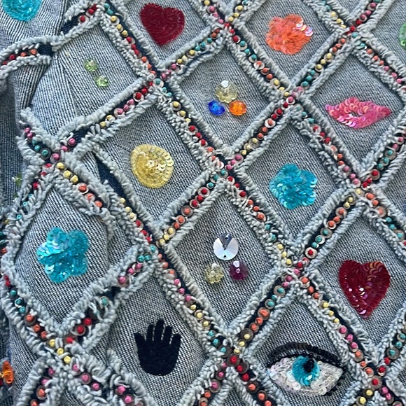 Denim Fiona made in Italy jacket - Picture 2 of 15